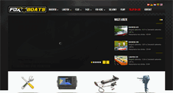 Desktop Screenshot of fox-boats.com